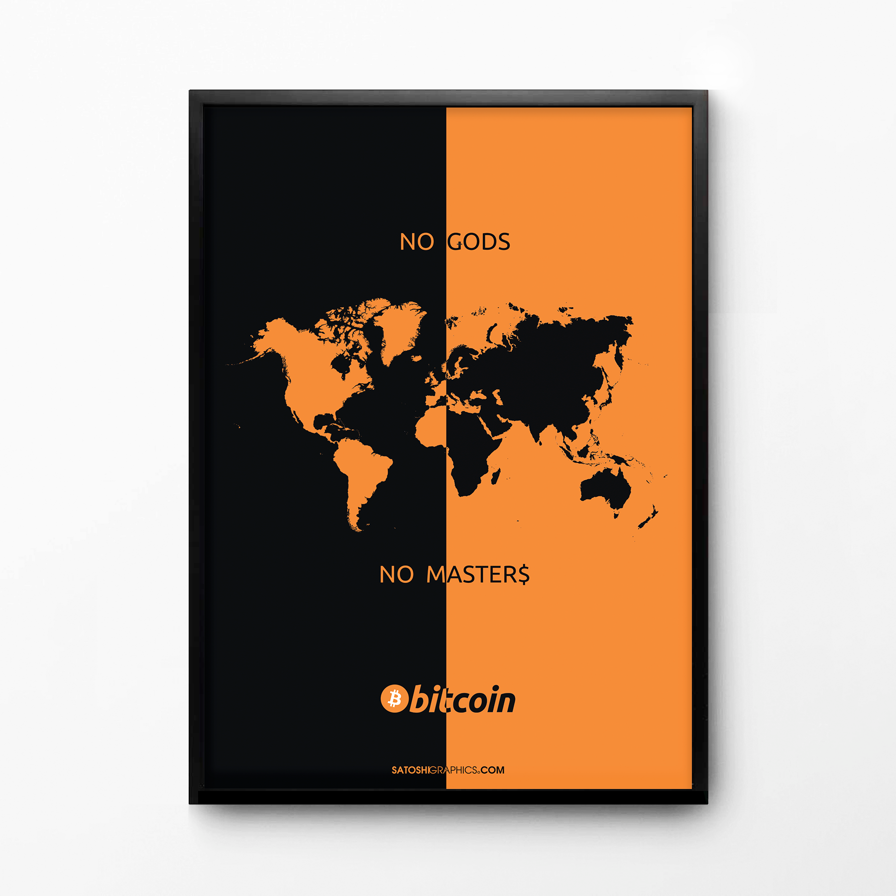 Cypherpunk, Bitcoin Anarchy Poster Art