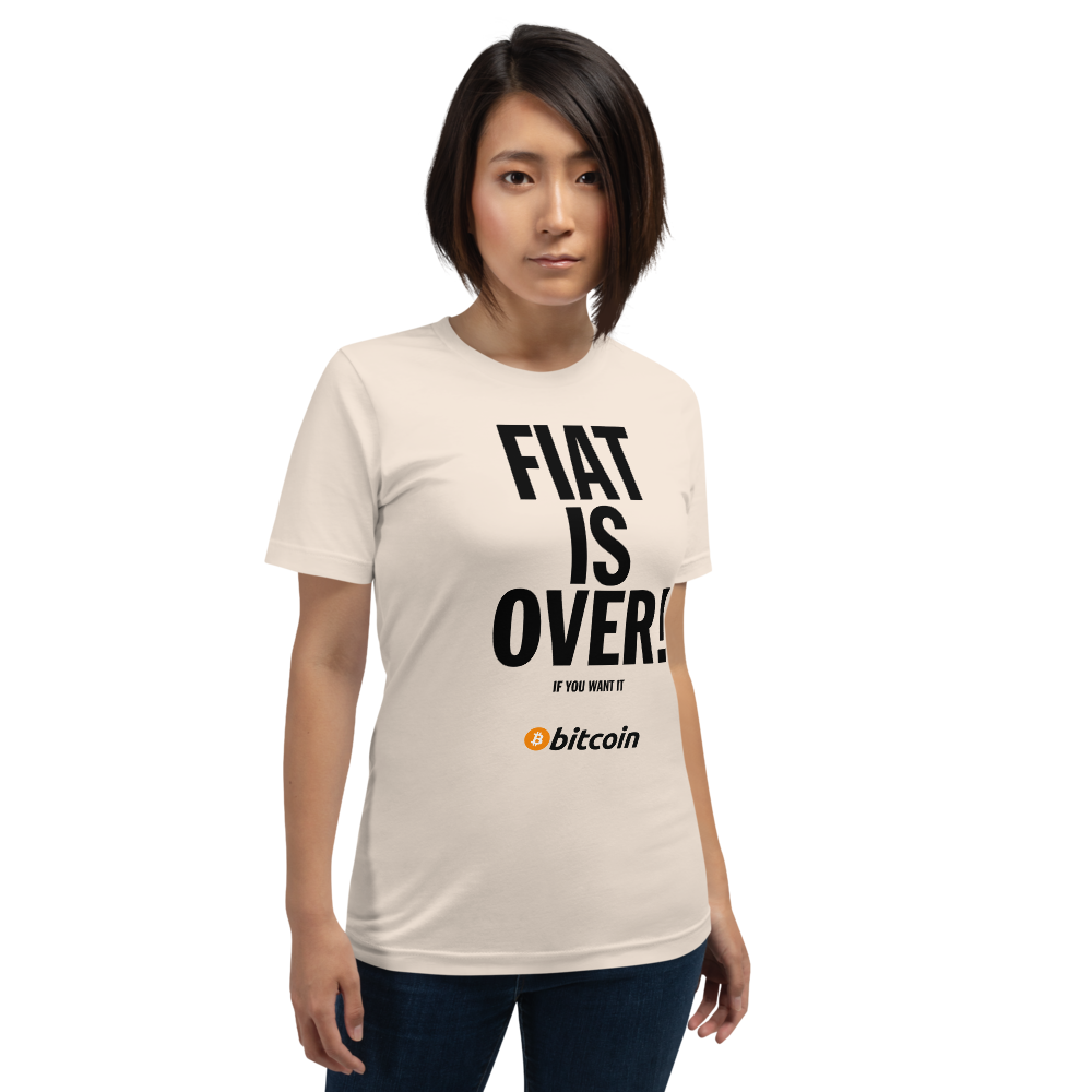 FIAT IS OVER - Bitcoin T-Shirt