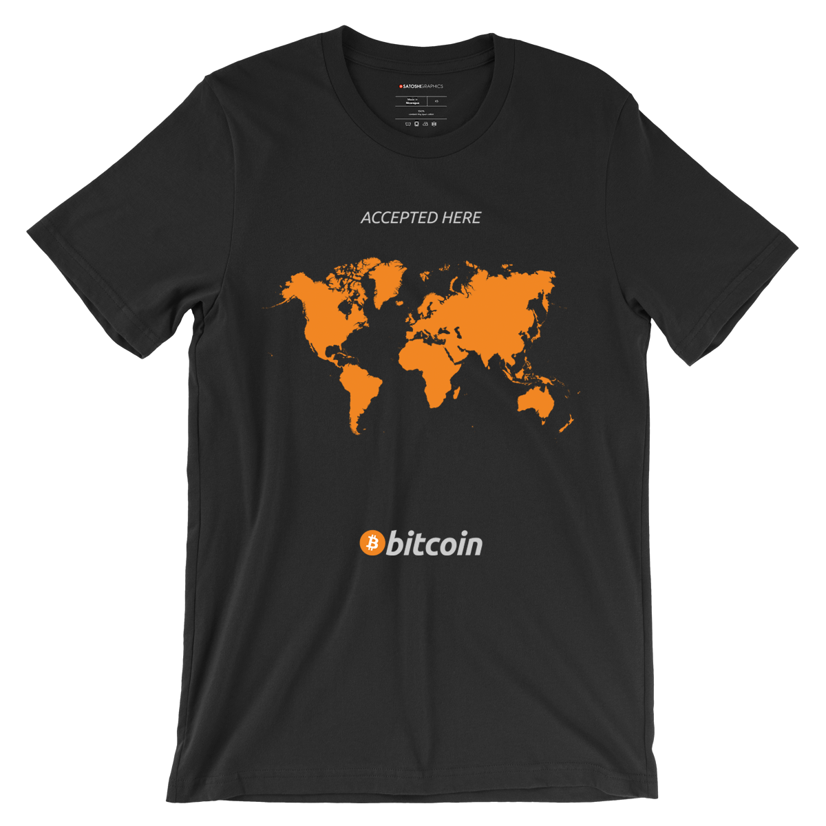 Bitcoin Accepted Here T-Shirt