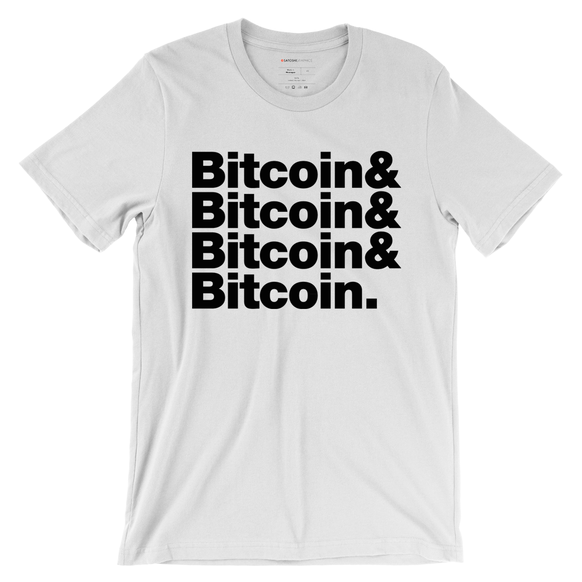 bitcoin maximalist T-shirt