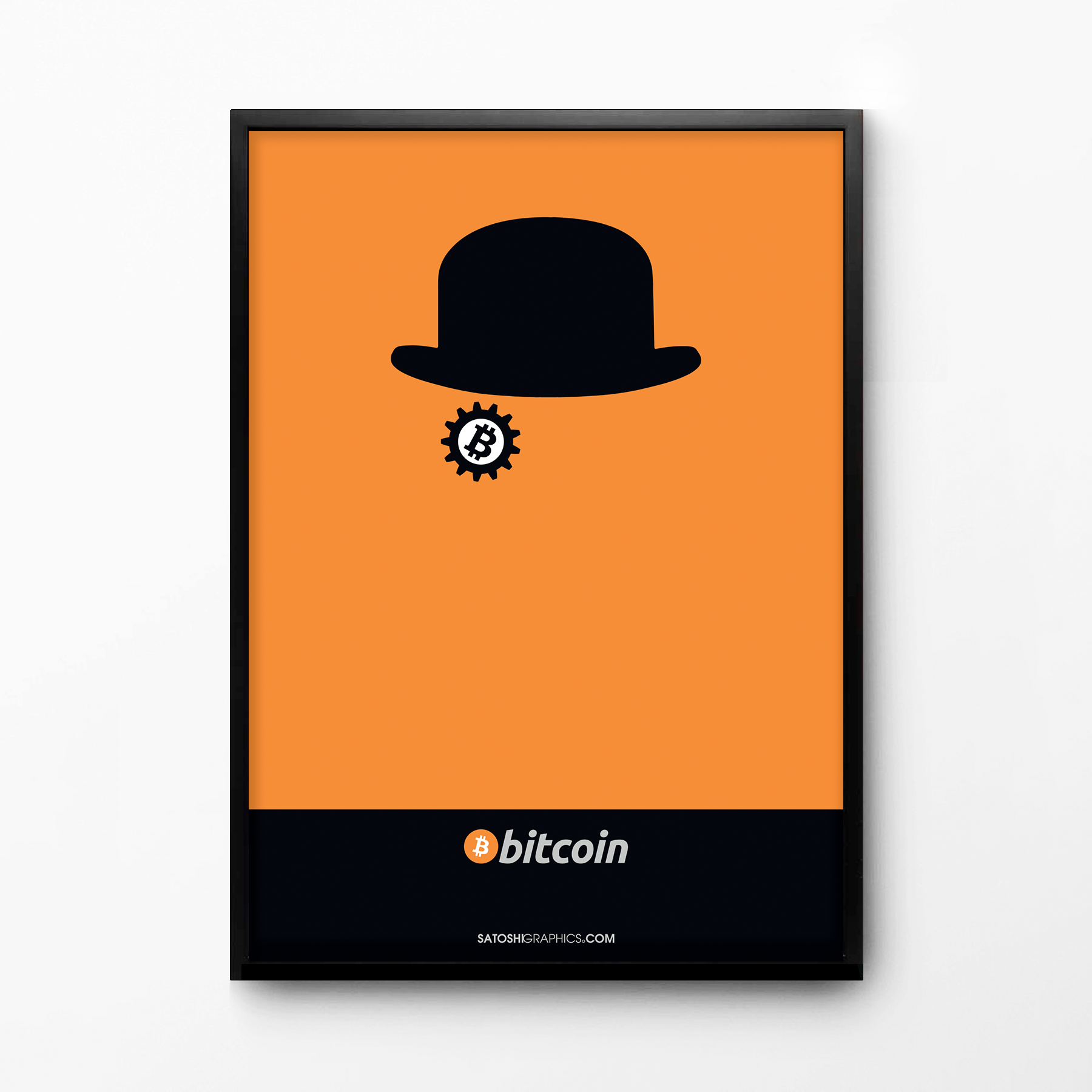 Clockwork Bitcoin / Clockwork Bitcoin Clockwork Art Poster - The Future Of Money