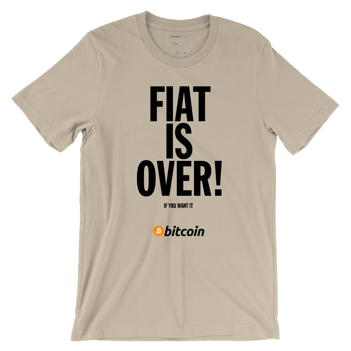 FIAT IS OVER - Bitcoin T-Shirt