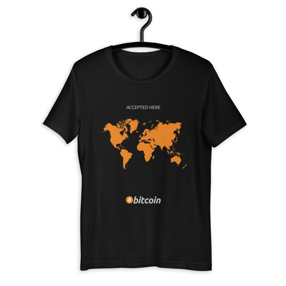 Accepted Here - Bitcoin T-Shirt